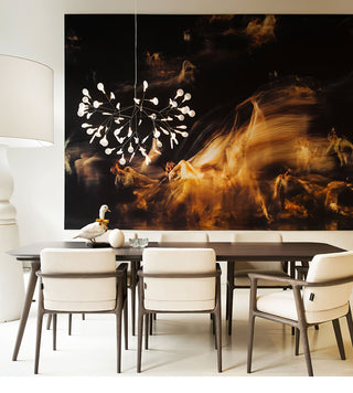 Lustre Firefly LED Noir