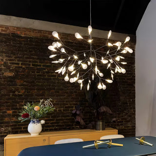 Lustre Firefly LED Noir