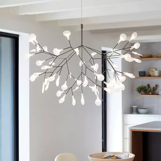 Lustre Firefly LED Noir