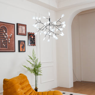 Lustre Firefly LED Noir