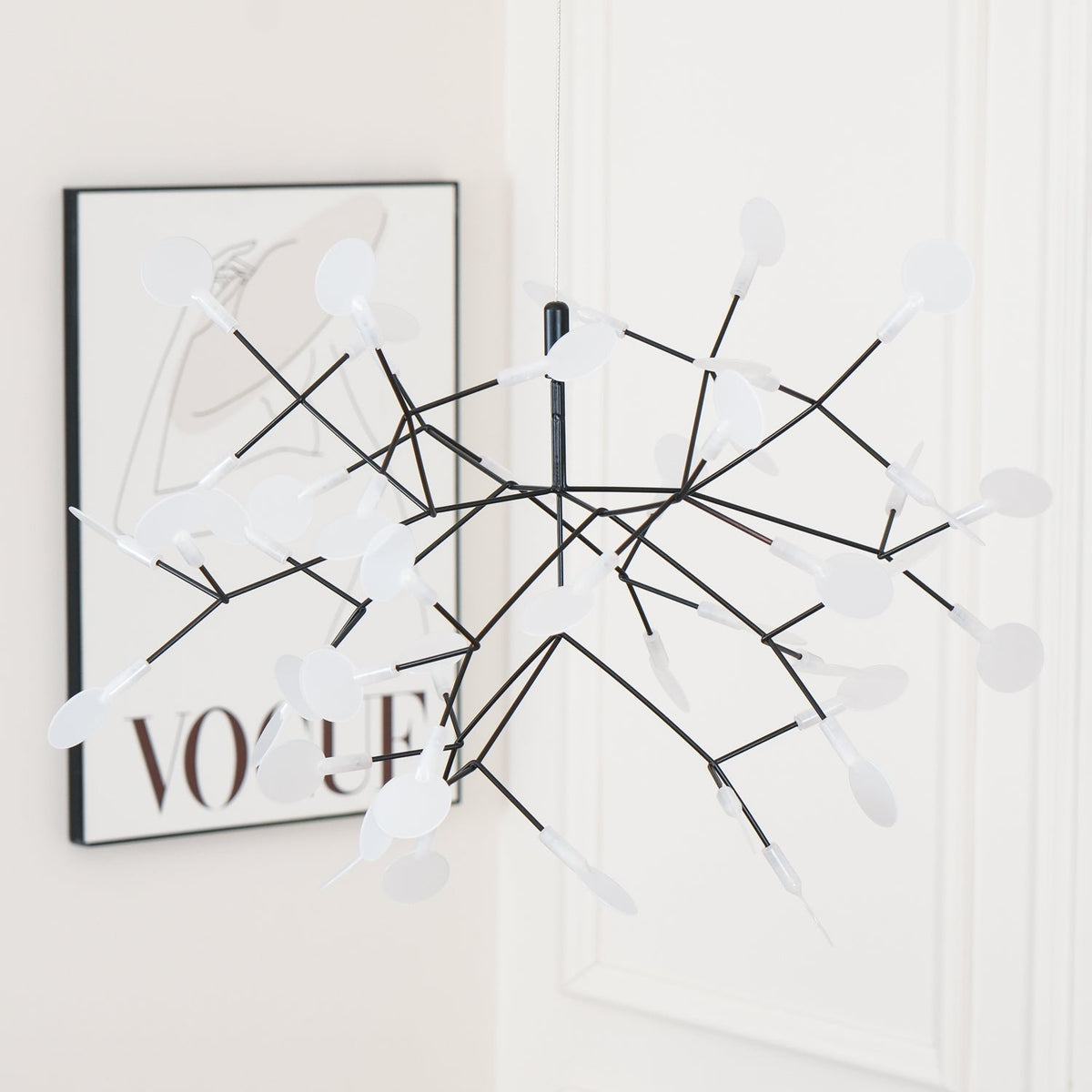 Lustre Firefly LED Noir