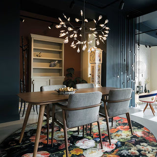 Lustre Firefly LED Noir