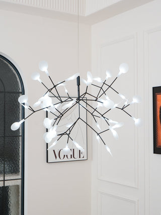 Lustre Firefly LED Noir