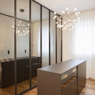 Lustre Firefly LED Noir