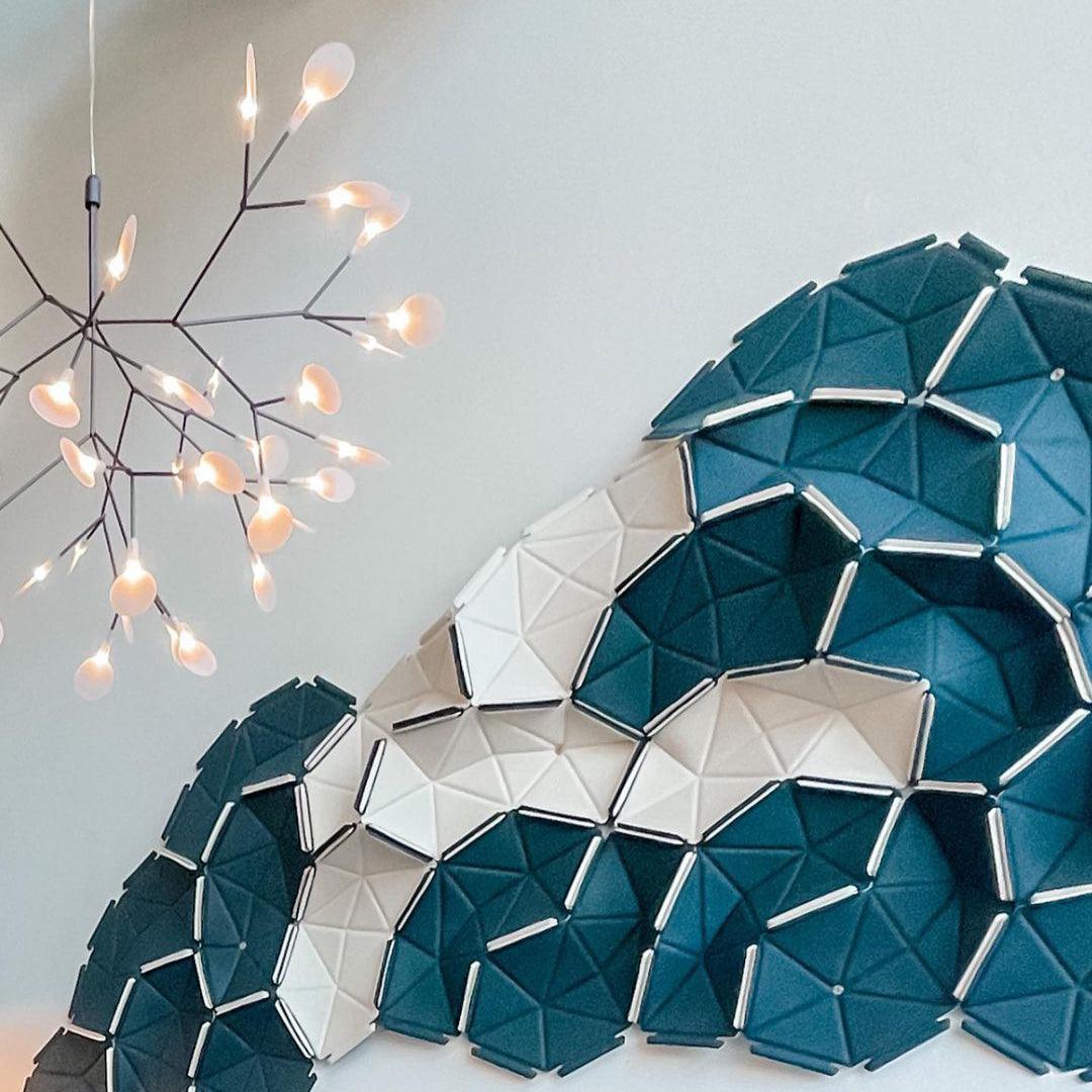 Lustre Firefly LED Noir