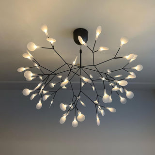 Lustre Firefly LED Noir