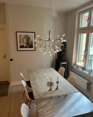 Lustre Firefly LED Noir