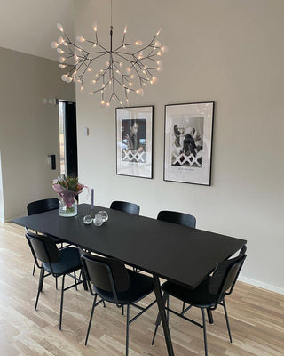 Lustre Firefly LED Noir