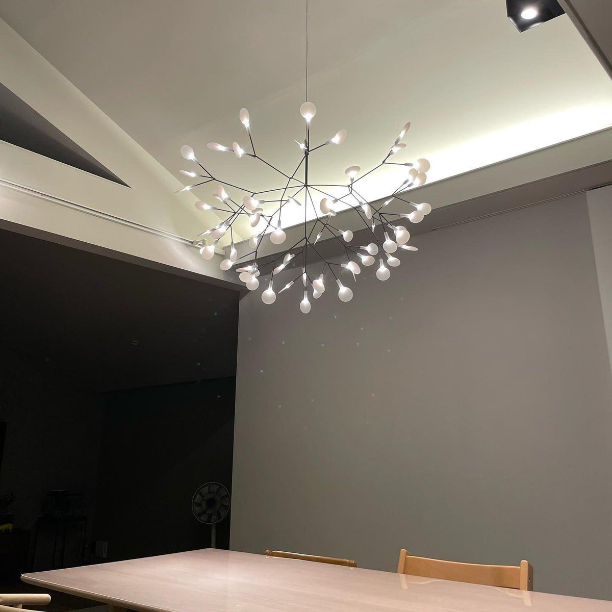 Lustre Firefly LED Noir
