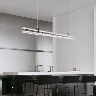 Cedorisra Luxe Glace Noir Verre Suspension
