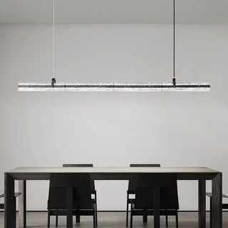 Cedorisra Luxe Glace Noir Verre Suspension