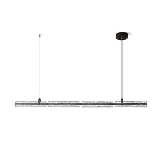 Cedorisra Luxe Glace Noir Verre Suspension