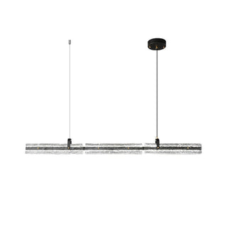 Cedorisra Luxe Glace Noir Verre Suspension