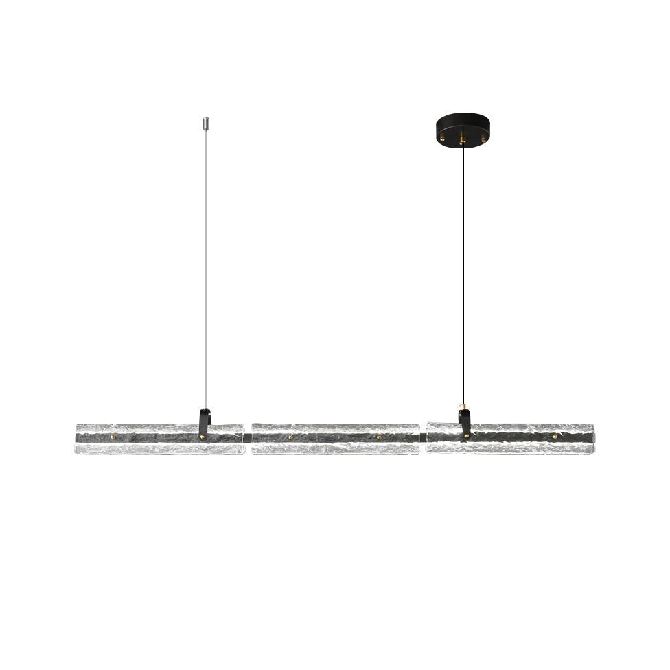 Sorenine Luxe Glace Noir Verre Suspension