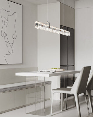 Cedorisra Luxe Glace Noir Verre Suspension