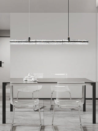 Cedorisra Luxe Glace Noir Verre Suspension