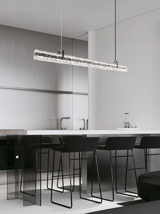 Cedorisra Luxe Glace Noir Verre Suspension