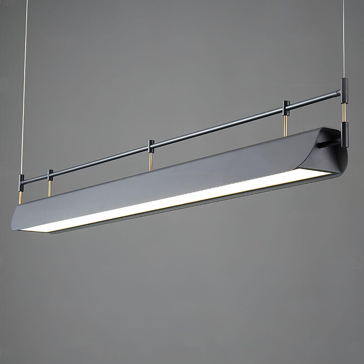Brenielle Lustre LED Toit Noir