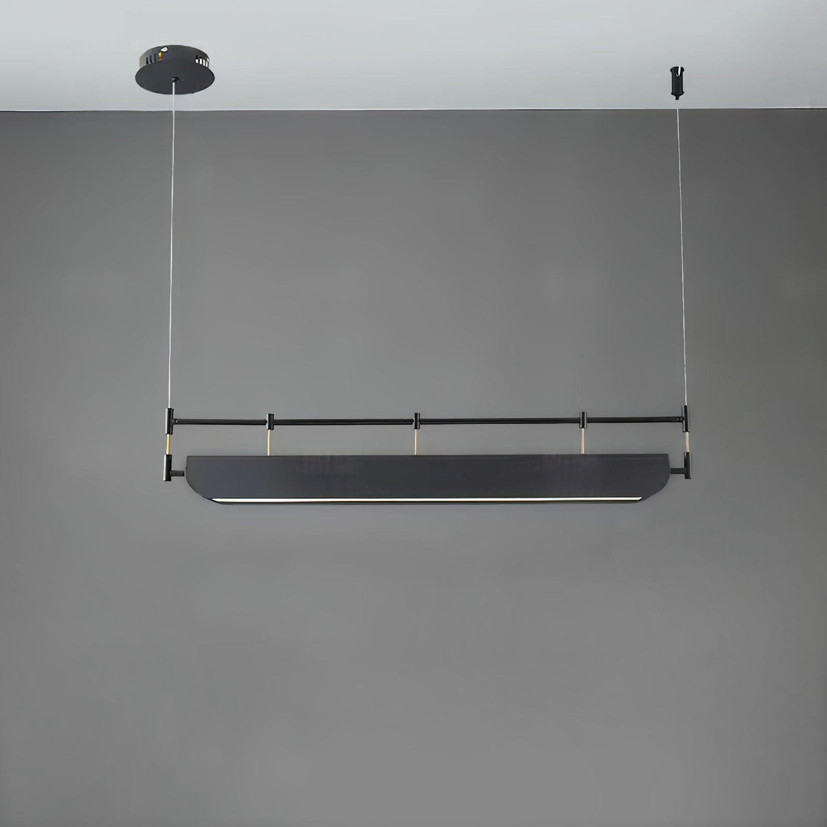 Brenielle Lustre LED Toit Noir