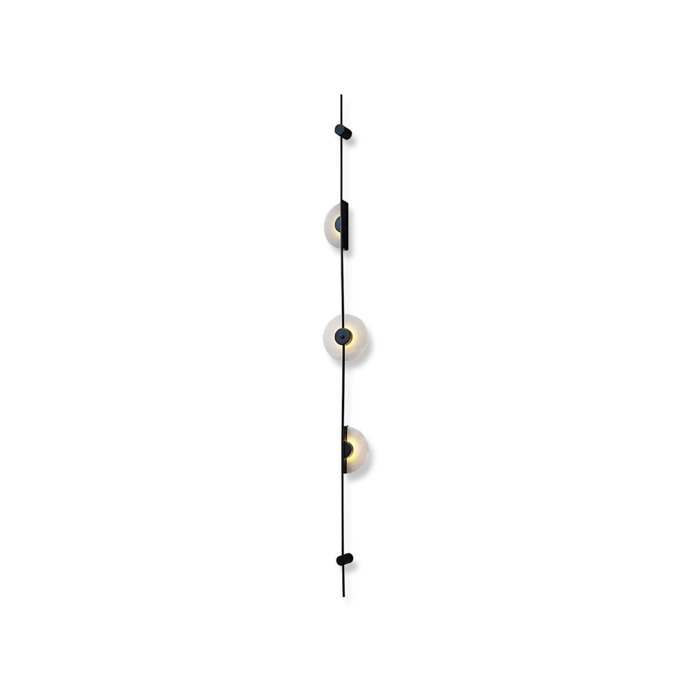 Slender Wall Lamp Alabaster Modern Minimalist-Neutral Decor