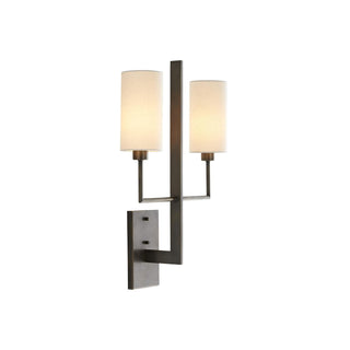 Qvistuvyj Moderne Minimaliste Métal Tissu Applique Murale
