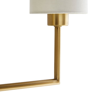 Qvistuvyj Moderne Minimaliste Métal Tissu Applique Murale