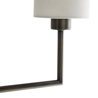 Qvistuvyj Moderne Minimaliste Métal Tissu Applique Murale