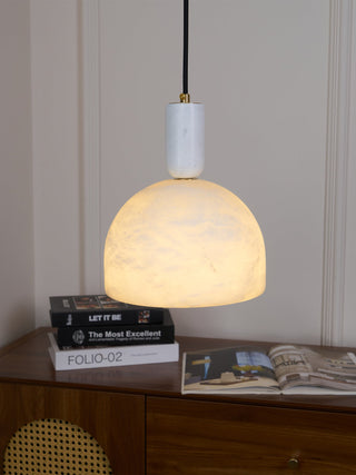 Ulcaris Suspension Moderne Minimaliste en Albâtre