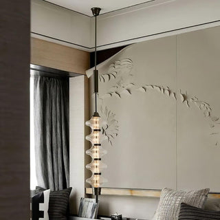 Vesperare Suspension en verre élégante