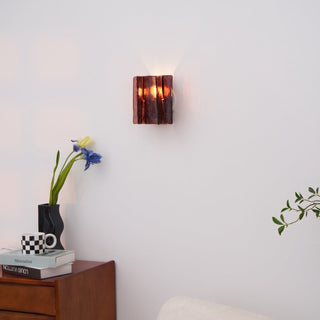 Lustra Applique Murale en Laiton Et Verre Transparent