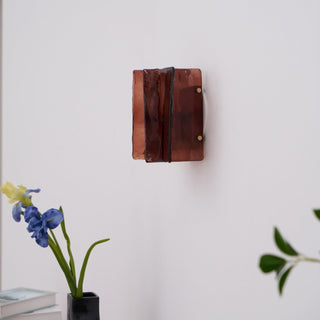 Lustra Applique Murale en Laiton Et Verre Transparent