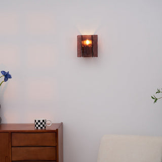 Lustra Applique Murale en Laiton Et Verre Transparent