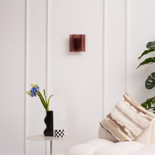 Lustra Applique Murale en Laiton Et Verre Transparent