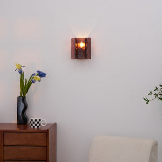Lustra Applique Murale en Laiton Et Verre Transparent