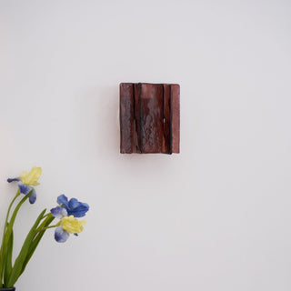 Lustra Applique Murale en Laiton Et Verre Transparent