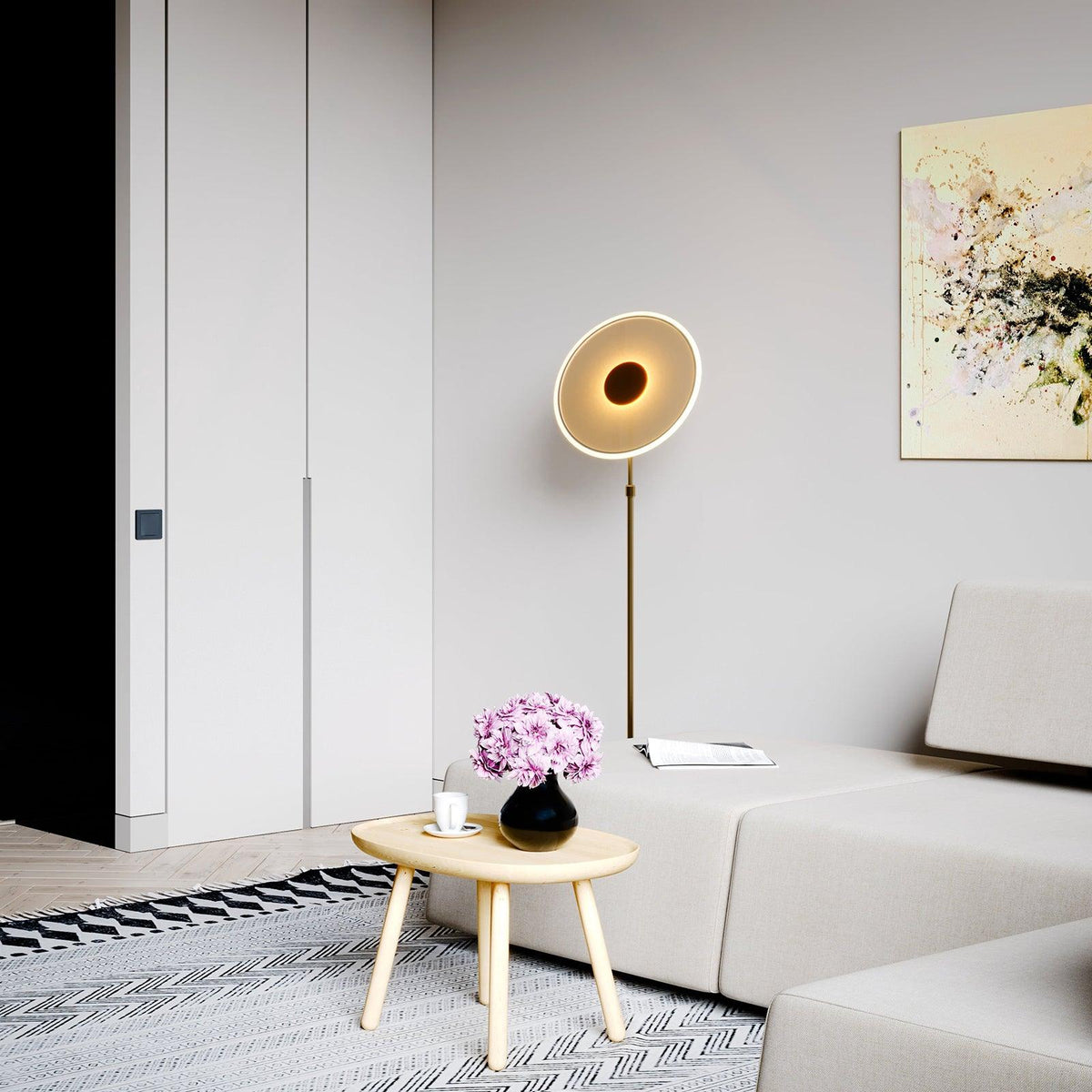 Abir Lampadaire Minimaliste