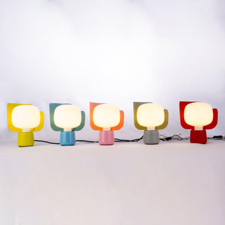 Zuri Lampe de Table Minimaliste en Plastique