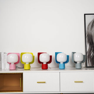 Zuri Lampe de Table Minimaliste en Plastique