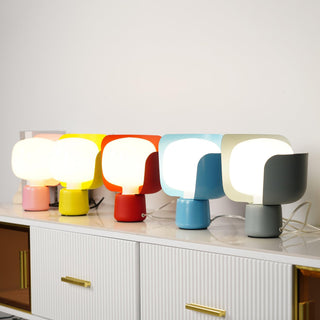 Zuri Lampe de Table Minimaliste en Plastique