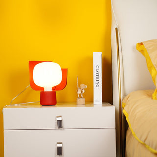Zuri Lampe de Table Minimaliste en Plastique