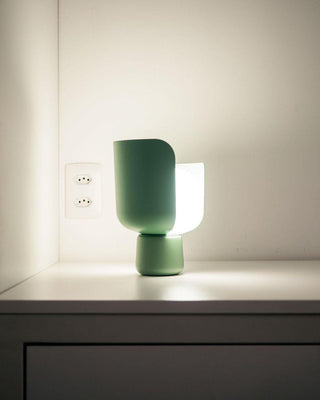 Zuri Lampe de Table Minimaliste en Plastique