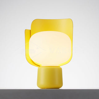 Zuri Lampe de Table Minimaliste en Plastique