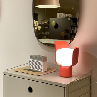 Zuri Lampe de Table Minimaliste en Plastique