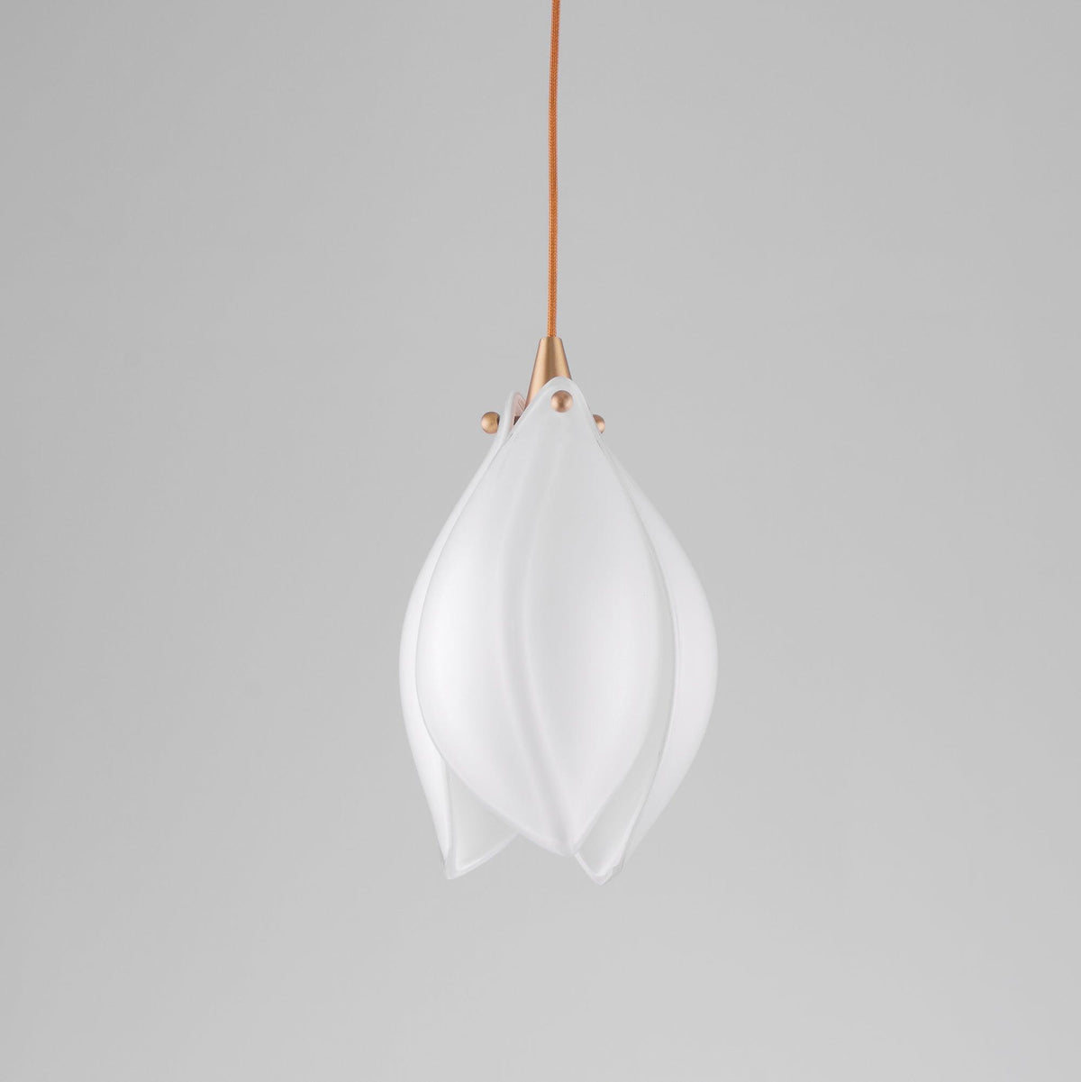 Galiel Suspension Lampe Céramique Florale Blanche