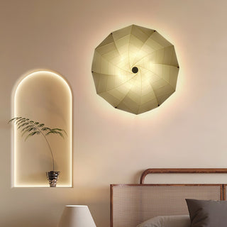 Vadorir Suspension Lumineuse en Tissu Spiralé