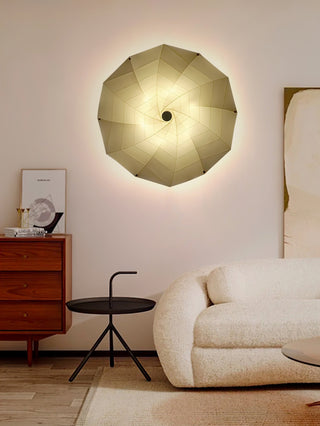 Vadorir Suspension Lumineuse en Tissu Spiralé