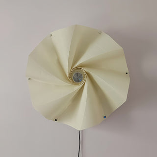 Vadorir Suspension Lumineuse en Tissu Spiralé