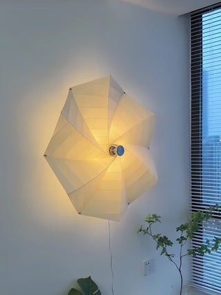 Vadorir Suspension Lumineuse en Tissu Spiralé