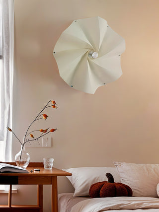 Vadorir Suspension Lumineuse en Tissu Spiralé