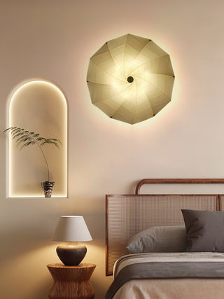 Vadorir Suspension Lumineuse en Tissu Spiralé